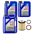 KIT-070224-387 6-Piece Kit Synthetic Motor Oil, 6-Piece Kit, Includes (2) Oil Drain Plug Gasket, (1) Oil Filter and (3) Motor Oil