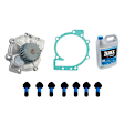 KIT-070224-408 9-Piece Kit Water Pump, New Genuine Volvo, Includes (1) Water Pump, (1) Coolant/Antifreeze and (7) Water Pump Bolt