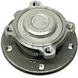 KIT-070224-414 2-Wheel Set Front, Driver and Passenger Side Wheel Hub, With Bearing, Genuine BMW, Includes (2) Wheel Hub and (8) Bolt