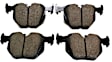 KIT-070224-441 4-Wheel Set Front and Rear Brake Disc and Pad Kit, Front-325 mm/Rear-320 mm Genuine BMW, Includes (2) Brake Pad Set, (1) Brake Anti Squeal Paste, (2) Brake Pad Sensor and (4) Brake Disc