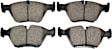 KIT-070224-441 4-Wheel Set Front and Rear Brake Disc and Pad Kit, Front-325 mm/Rear-320 mm Genuine BMW, Includes (2) Brake Pad Set, (1) Brake Anti Squeal Paste, (2) Brake Pad Sensor and (4) Brake Disc