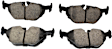 KIT-070224-469 4-Wheel Set Front and Rear Brake Disc and Pad Kit, Front-324 mm/Rear-298 mm RWD Genuine BMW, Includes (2) Brake Pad Set, (2) Brake Pad Sensor and (4) Brake Disc