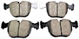 KIT-070224-469 4-Wheel Set Front and Rear Brake Disc and Pad Kit, Front-324 mm/Rear-298 mm RWD Genuine BMW, Includes (2) Brake Pad Set, (2) Brake Pad Sensor and (4) Brake Disc