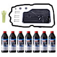 KIT-070224-537 9-Piece Kit Genuine Mercedes Benz Automatic Transmission Fluid 9-Piece Kit 1 Liter, Includes (1) Clutch Release Bearing, (7) Automatic Transmission Fluid and (1) Automatic Transmission Filter