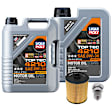 KIT-070224-639 4-Piece Kit Full Synthetic Motor Oil, 4-Piece Kit, Genuine Porsche, Volkswagen, Includes (2) Motor Oil, (1) Oil Filter and (1) Oil Drain Plug