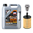 KIT-070224-641 3-Piece Kit Synthetic Motor Oil, 5 Liters, 3-Piece Kit, Genuine Volkswagen, Includes (1) Oil Filter, (1) Motor Oil and (1) Oil Drain Plug
