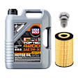KIT-070224-655 3-Piece Kit Synthetic Motor Oil, 5 Liters, 3-Piece Kit, Genuine Volkswagen, Includes (1) Oil Filter, (1) Motor Oil and (1) Oil Drain Plug