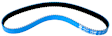 KIT-070224-781 2-Piece Kit Genuine BMW Timing Belt - Direct Fit, 2-Piece Kit, Includes (1) Timing Belt and (1) T-Belt Tensioner Pulley