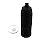 KIT-070224-797 6-Piece Kit Front or Rear, Driver and Passenger Side, Inner and Outer Tie Rod End, Includes (4) Tie Rod End and (2) Steering Rack Boot
