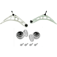 KIT-070224-799 3-Piece Kit Front, Driver and Passenger Side, Lower Control Arm, Genuine BMW, Includes (1) Control Arm Bushing and (2) Control Arm