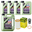 KIT-070224-806 8-Piece Kit Full Synthetic Motor Oil, 8-Piece Kit, Genuine Mercedes Benz, Includes (1) Oil Drain Plug, (5) Motor Oil, (1) Oil Filter and (1) Oil Drain Plug Gasket