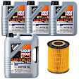 KIT-070224-815 5-Piece Kit Synthetic Motor Oil, 5-Piece Kit, Genuine BMW, Includes (1) Oil Filter and (4) Motor Oil