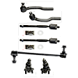 8-Piece Kit Tie Rod End, Includes (2) Ball Joint and (2) Sway Bar Link and (4) Tie Rod End