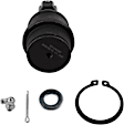 9-Piece Kit Front, Driver and Passenger Side, Inner and Outer, Upper and Lower Control Arm, includes (2) Ball Joint, (2) Control Arm, (1) Sway Bar Link, and (4) Tie Rod End