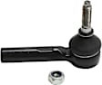 6-Piece Kit Front, Driver and Passenger Side, Outer, Lower Control Arm, includes (2) Control Arm, (2) Sway Bar Link, and (2) Tie Rod End
