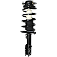 6-Piece Kit Front, Passenger Side, Driver Side, Lower Fully Loaded Strut, Includes (2) Control Arm, (2) Loaded Strut, and (2) Sway Bar Link