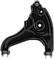 12-Piece Kit Front, Driver and Passenger Side, Upper and Lower Control Arm, Includes (4) Control Arm, (1) Idler Arm, (1) Pitman Arm, (3) Tie Rod End, (1) Sway Bar Link and (2) Tie Rod Adjusting Sleeve