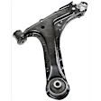 2004 Chevrolet Cavalier Base - 8-Piece Kit Front, Driver and Passenger Side, Inner and Outer, Lower, Front To End Fully Loaded Strut, For Models With Soft Ride Suspension, Heavy Duty Design,  Includes (2) Control Arm, (2) Loaded Strut, (2) Sway Bar Link, and (2) Tie Rod End