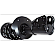 2004 Chevrolet Cavalier Base - 8-Piece Kit Front, Driver and Passenger Side, Inner and Outer, Lower, Front To End Fully Loaded Strut, For Models With Soft Ride Suspension, Heavy Duty Design,  Includes (2) Control Arm, (2) Loaded Strut, (2) Sway Bar Link, and (2) Tie Rod End