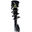 2004 Chevrolet Cavalier Base - 8-Piece Kit Front, Driver and Passenger Side, Inner and Outer, Lower, Front To End Fully Loaded Strut, For Models With Soft Ride Suspension, Heavy Duty Design,  Includes (2) Control Arm, (2) Loaded Strut, (2) Sway Bar Link, and (2) Tie Rod End