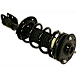 2004 Chevrolet Cavalier Base - 8-Piece Kit Front, Driver and Passenger Side, Inner and Outer, Lower, Front To End Fully Loaded Strut, For Models With Soft Ride Suspension, Heavy Duty Design,  Includes (2) Control Arm, (2) Loaded Strut, (2) Sway Bar Link, and (2) Tie Rod End