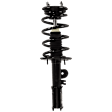 6-Piece Kit Front, Driver and Passenger Side, Inner and Outer, Lower, Front To End Fully Loaded Strut, Includes (2) Shock Absorber and Strut Assembly, (2) Sway Bar Link and (2) Tie Rod End