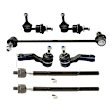 8-Piece Kit Sway Bar Link, Includes (4) Sway Bar Link and (4) Tie Rod End