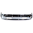 4-Piece Kit Front, Driver and Passenger Side, Upper and Lower Bumper Chrome, Includes (1) Bumper, (1) Bumper Cover, (1) Valance and (1) Bumper Bracket