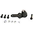 6-Piece Kit Front, Driver and Passenger Side, Inner and Outer, Lower Ball Joint, includes (2) Ball Joint, (2) Sway Bar Link, and (2) Tie Rod End