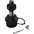 2-Wheel Set Front, Driver and Passenger Side, Upper and Lower, Outer, At Pitman Arm Wheel Hubs, with Bearing, with Ball Joints, Drag Link, Tie Rod Adjusting Sleeve, and Tie Rod Ends, 4WD