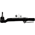 2-Wheel Set Front, Driver and Passenger Side, Upper and Lower, Outer, At Pitman Arm Wheel Hubs, with Bearing, with Ball Joints, Drag Link, Tie Rod Adjusting Sleeve, and Tie Rod Ends, 4WD
