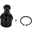 2-Wheel Set Front, Driver and Passenger Side, Upper and Lower, Outer, At Pitman Arm Wheel Hubs, with Bearing, with Ball Joints, Drag Link, Tie Rod Adjusting Sleeve, and Tie Rod Ends, 4WD