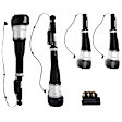 5-Piece Kit Front and Rear, Driver and Passenger Side Air Strut Includes (1) Air Strut, (1) Air Suspension Control Valve, and (3) Shock Absorber