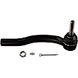 6-Piece Kit Front, Driver and Passenger Side, Outer, Lower Ball Joint, includes (2) Ball Joint, (2) Sway Bar Link, and (2) Tie Rod End