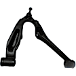 4-Piece Kit Front, Driver and Passenger Side, Lower Control Arm, includes (2) Control Arm and (2) Sway Bar Link