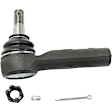 4-Piece Kit Front, Driver and Passenger Side, Upper, Outer Control Arm, includes (2) Control Arm and (2) Tie Rod End