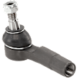 4-Piece Kit Front, Driver and Passenger Side, Lower, Outer Control Arm, includes (2) Control Arm and (2) Tie Rod End