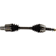 4-Piece Kit Front Axle Assembly - New 4-Piece Kit, Includes (2) Wheel Hub and (2) Axle Assembly