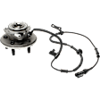 4-Piece Kit Front Axle Assembly - New 4-Piece Kit, Includes (2) Wheel Hub and (2) Axle Assembly