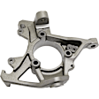 4-Piece Kit Front, Driver and Passenger Side Steering Knuckle, Without Backing Plate, Without Bearing, Includes (2) Knuckle and (2) Wheel Hub