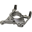 4-Piece Kit Front, Driver and Passenger Side Steering Knuckle, Without Backing Plate, Without Bearing, Includes (2) Knuckle and (2) Wheel Hub