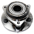 4-Piece Kit Front, Driver and Passenger Side Steering Knuckle, Without Backing Plate, Without Bearing, Includes (2) Knuckle and (2) Wheel Hub