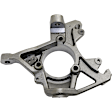 4-Piece Kit Front, Driver and Passenger Side Steering Knuckle, Without Backing Plate, Without Bearing, Includes (2) Knuckle and (2) Wheel Hub