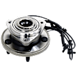 4-Piece Kit Front Axle Assembly - New 4-Piece Kit, Includes (2) Wheel Hub and (2) Axle Assembly