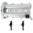 3-Piece Kit Valve Cover, includes (2) Ignition Coil and (1) Valve Cover