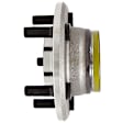 3-Piece Kit Front, Driver and Passenger Side Wheel Hub, 5 Lugs, With Bearing, includes (2) Tie Rod End and (1) Wheel Hub