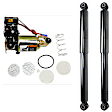 3-Piece Kit Air Suspension Compressor, Includes (1) Air Suspension Compressor and (2) Shock Absorber and Strut Assembly