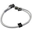 3-Piece Kit Knock Sensor Harness, Includes (2) Knock Sensor and (1) Knock Sensor Harness