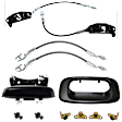 9-Piece Kit Tailgate Latch, Includes (2) Door Striker Pin, (2) Tailgate Cable, (2) Tailgate Handle, (2) Tailgate Hinge, and (2) Tailgate Latch