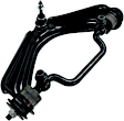 8-Piece Kit Front, Driver and Passenger Side, Inner and Outer, Upper and Lower Control Arm, includes (4) Control Arm, (2) Sway Bar Link, and (2) Tie Rod End